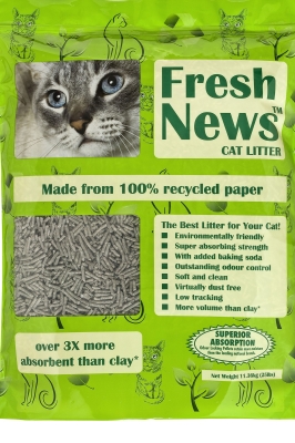 Fw00225 Fresh News Cat Litter, 25 Lbs.