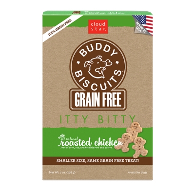 Cloud Star Cw28330 Grain Free Itty Bitty Buddy Biscuits - Roasted Chicken, 14 Oz.