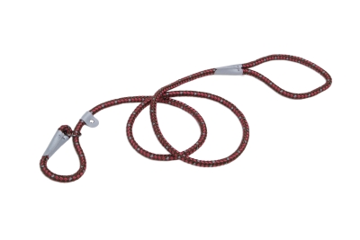 Co36206 Reflective Braided Rope Slip Leash - Berry Purple