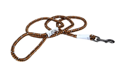 Co36207 Reflective Braided Rope Slip Leash - Campfire Orange