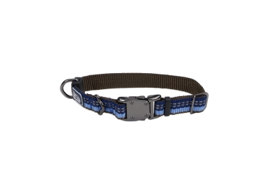 Co36425 12 In. Reflective Adjustable Collar - Sapphire Blue