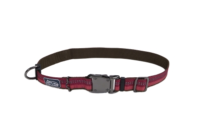 Co36924 18 In. Reflective Adjustable Collar - Berry Purple