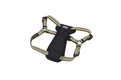 Co36944 30 In. Reflective Adjustable Padded Harness - Fern Green