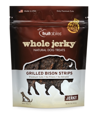 Fb00245 Fruitable Whole Jerky Grilled Bison Strips - 5 Oz.