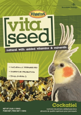 Hs21014 Vita Seed For Cockatiel - 2.5 Lbs.