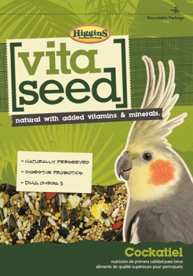 Hs21017 Vita Seed For Cockatiel - 25 Lbs.