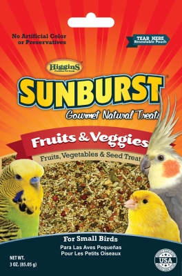 Hs32270 Sunburst Treat Fruit & Veggie, 3 Oz.