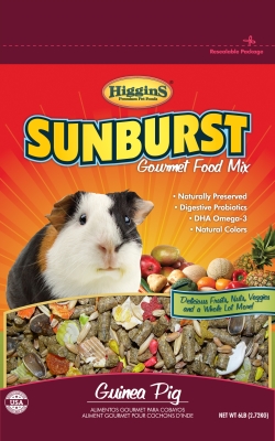 Hs56306 Sunburst Gourmet Food Mix For Guinea Pig, 6 Lbs.