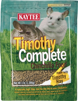 Kaytee Products Kt43500 Timothy Complete Chinchilla, 3 Lbs.