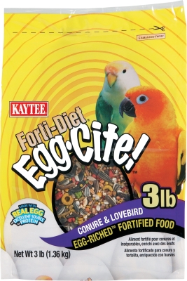 Kaytee Products Kt53474 Forti Diet Eggcite Conure, 3 Lbs.