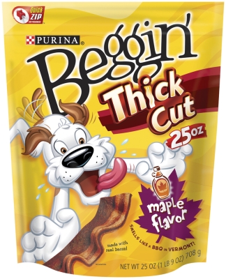 UPC 038100147943 product image for Nestle Purina Pet Care Pro NP14794 Beggin Thick Cut Maple 4-25 Oz. | upcitemdb.com