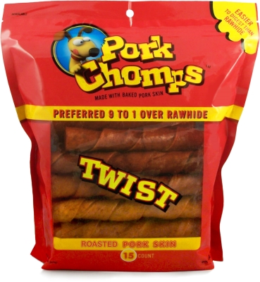 Scott Pet Products Tt96441 15 Count Pork Twists