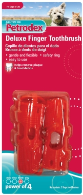 Ic22445 Toothbrush Deluxe Finger Dog & Cat