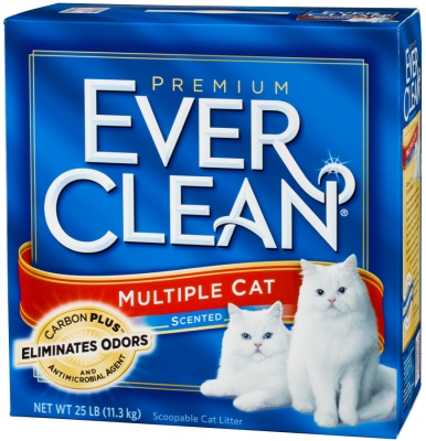 The Clorox Ec71222 Ever Clean Multiple Cat, 25 Lbs.