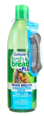 Tp00186 Fresh Breath Water Additive Plus Digestive - 16 Oz.