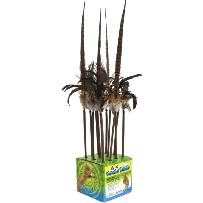 Ware Manufacturing Wr10917 Wild Wand Cat Teaser, 12 Pack