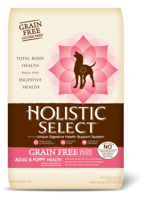 Wp31102 Holistic Select Grain Free Salmon Dog Food 26 Lbs.