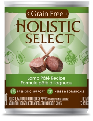 Wp59030 Holistic Select Grain Free Dog Lamb Pate, 12 - 13 Oz.