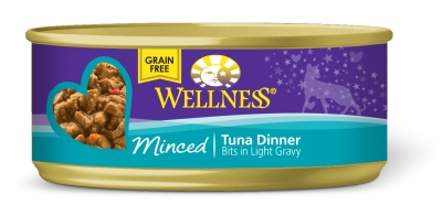 Om02678 Wellness Cat Dinner Minced Tuna - 24-5.5 Oz.
