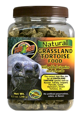 Zoo Med-aquatrol Zm40130 Natural Grassland Tortoise Food 8.5 Oz.