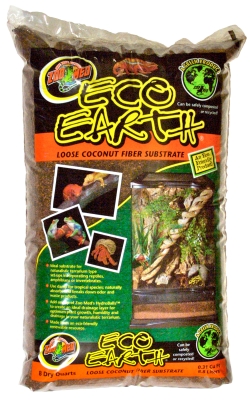 Zoo Med-aquatrol Zm79008 Eco Earth Loose 8 Quart