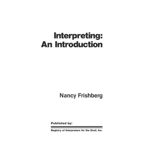 Cicso Independent B136 Interpreting - An Introduction