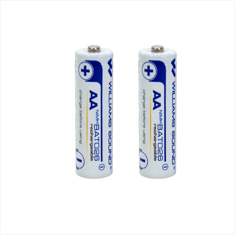 BAT026-2 AA NiMH Rechargeable Batteries, 2 Count