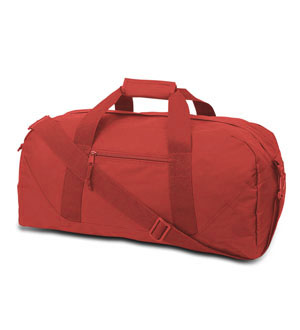 8806 Game Day Large Square Duffel - Red- One Size
