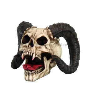 8269 10.5 In. Ram Horned Skull