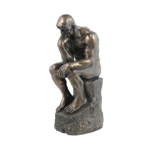 8688 9.75 In. Thinker By Rodin