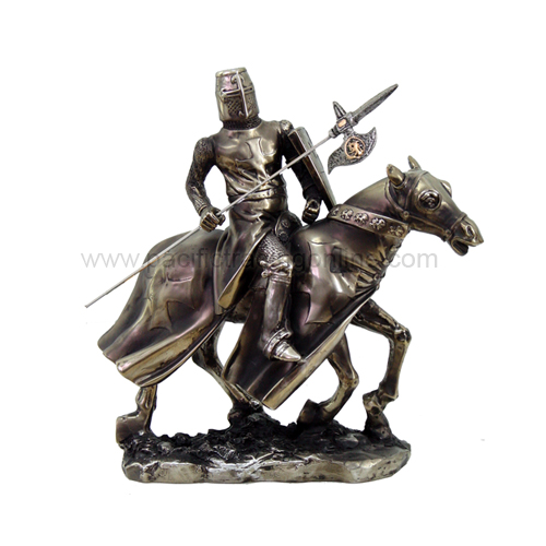 9415 8.5 In. Knight On Horse
