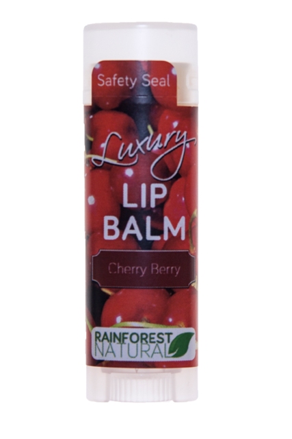 Rainforest Natural 02 Cherry Berry Luxury Lip Balm