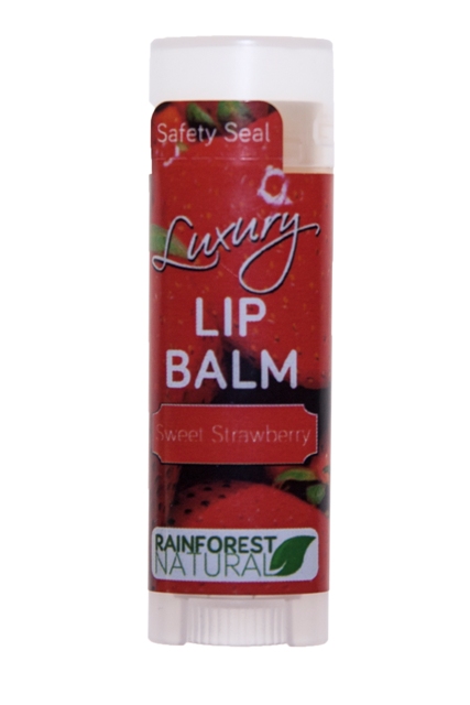 Rainforest Natural 03 Sweet Strawberry Luxury Lip Balm