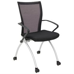 2109bk Apprentice Nesting Chair & Flex Back - Black
