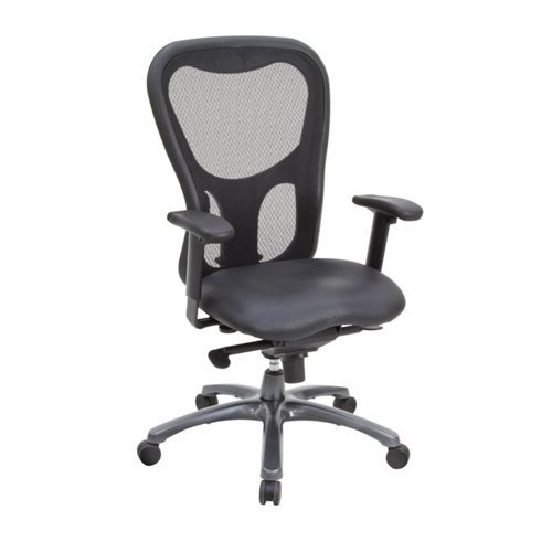 Citi Executive Leather Swivel Chair - Black