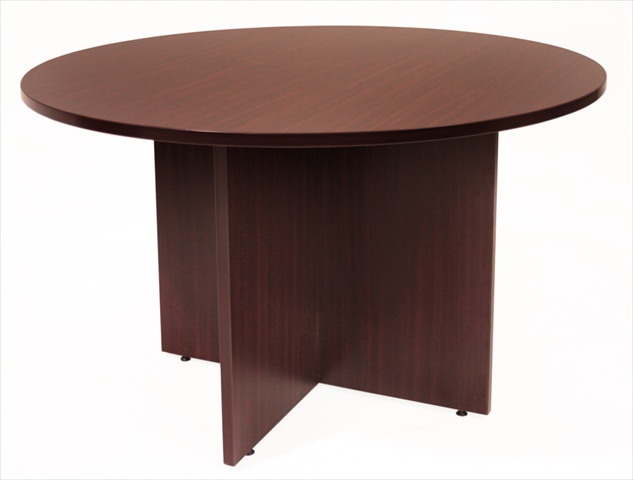 Lctr42mh 42 In. Round Conference Table - Mahogany