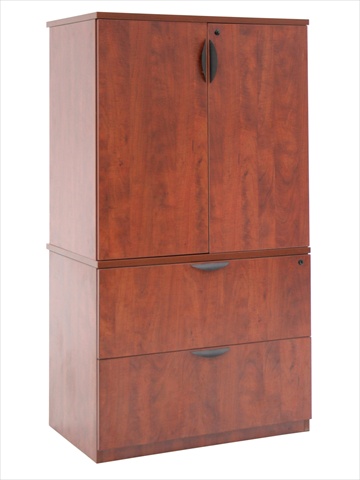 Lplfsc3665ch Lateral File & Stackable Storage Cabinet - Cherry