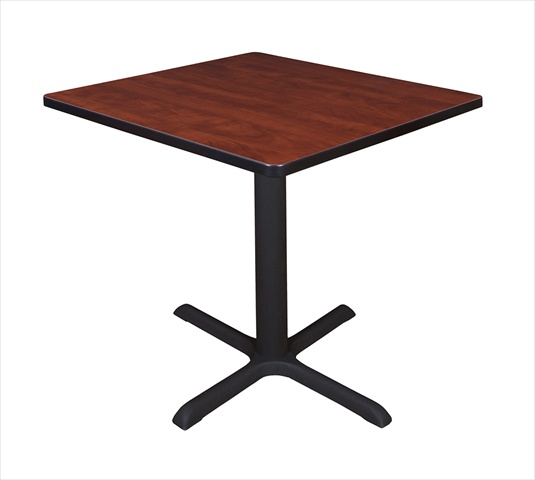 30 In. Square Cain Lunchroom Table - Cherry
