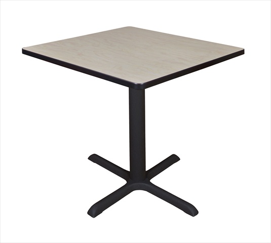 30 In. Square Cain Lunchroom Table - Maple