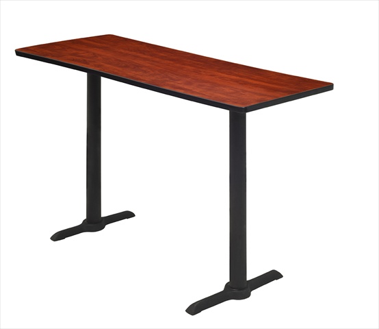Mctrct4824ch 48 X 24 In. Cain Cafe Height Training Table - Cherry