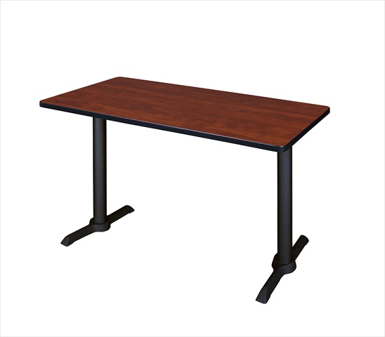 48 X 24 In. Cain T-base Training Table - Cherry