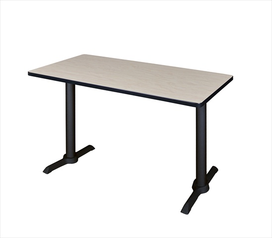 48 X 24 In. Cain T-base Training Table - Maple