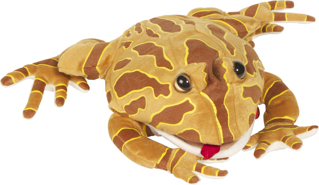 Np8216 12 In. Frog - Surinam Horned, Animal Puppet