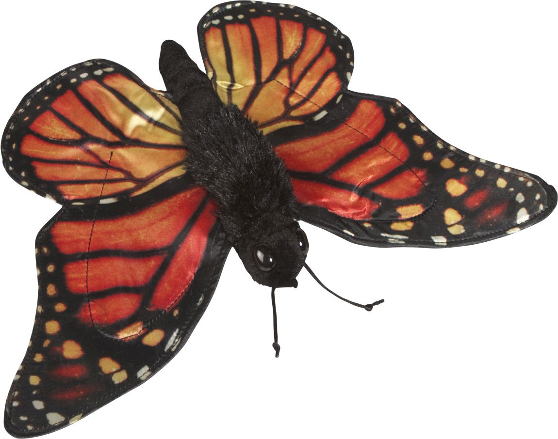 Np8240 14 In. Butterfly - Monarch, Animal Puppet
