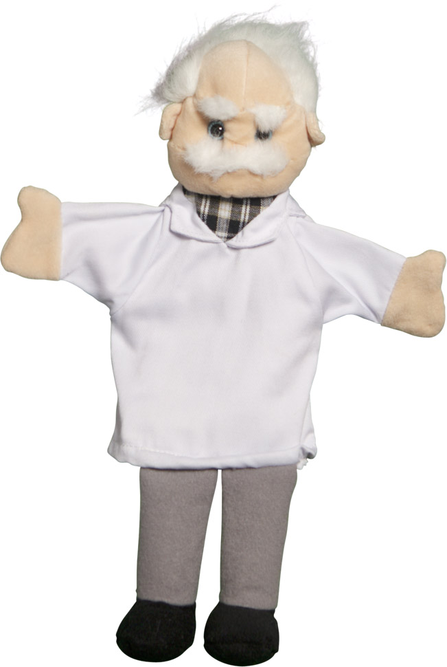 Pp5105 12 In. Dr.moody, Palm Puppet