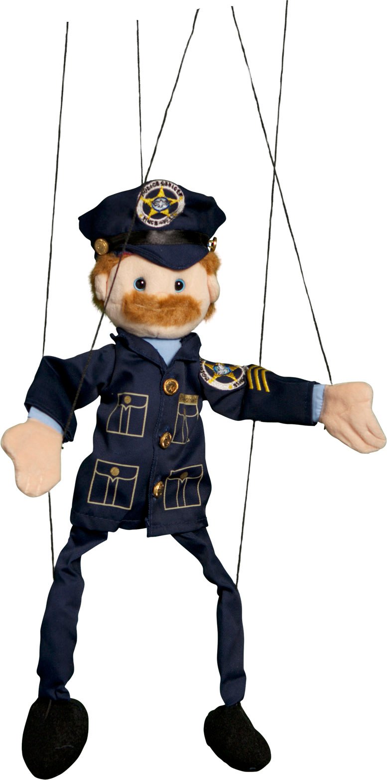 UPC 683987313082 product image for Sunny Toys WB1308 22 In. Dad Policeman Marionette People Puppet | upcitemdb.com