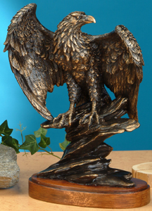 Py-1931 14 H In. - Bronzed Eagle