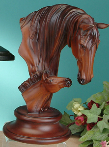 Py-5055 9.5 In. - Horsend Colt Bust