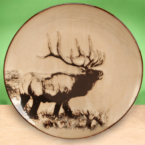 Tcd-850 Elk Dinner Plate - 10.5 In.