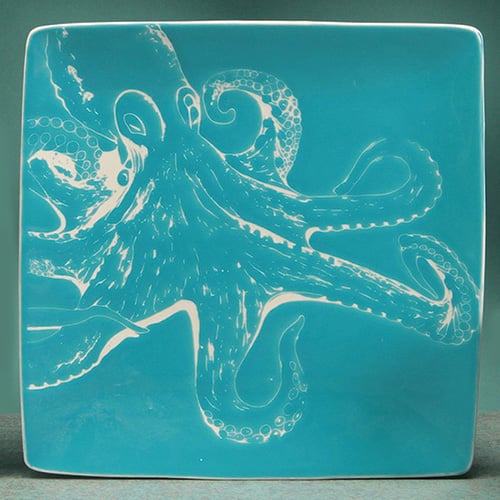 Tcd-862 Octopus Dinner Plate - 10.5 In.